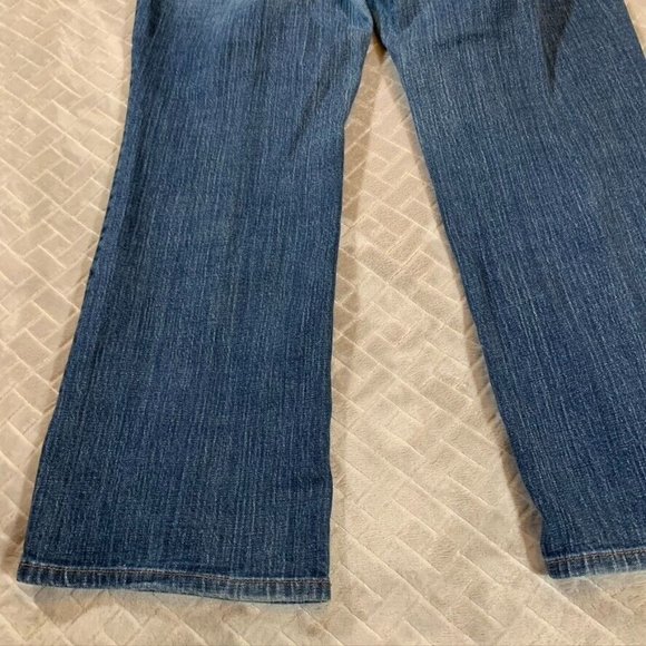 Venezia Womens 32 Denim Jeans Blue Boot Cut Mid Rise Stretch Medium Wash - Picture 11 of 12